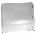 Vestil Cashier Guard 31x28 - 1/8" Polycarbonate Solid Panel CG1-PB-AA-04